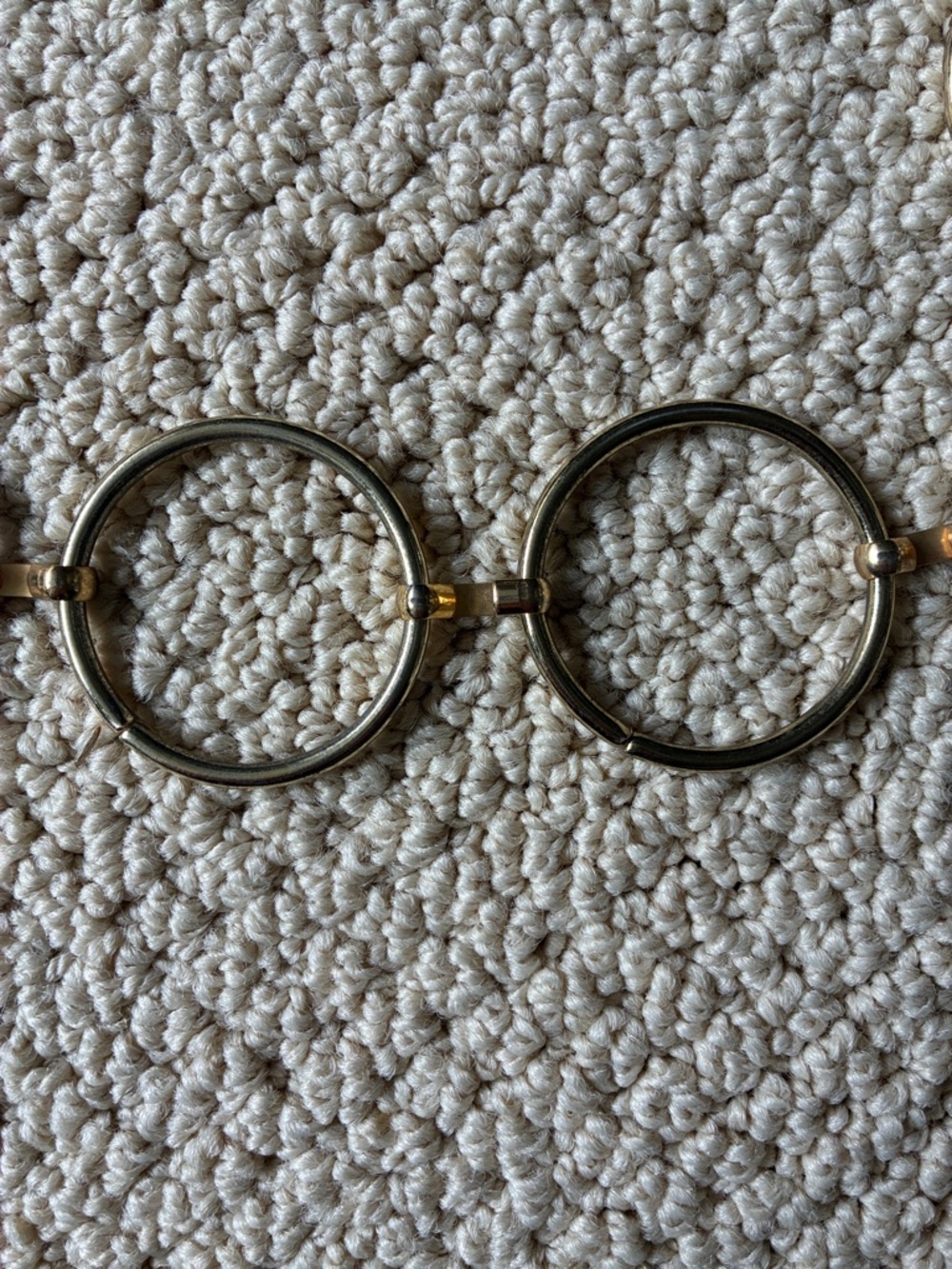Gold Circle Link Belt and/or Necklace - Picture 4 of 8
